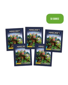 Pack Minecraft Wonderful World (50 Sobres)