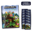 Pack Minecraft Wonderful World (Álbum Tapa Blanda + 50 Sobres)