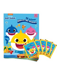 Baby Shark Pack 1 Álbum Tapa Suave + 25 Sobres