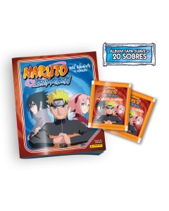 Pack Naruto Shippuden Un Nuevo Comienzo (Álbum + 20 Sobres)