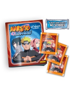 Pack Naruto Shippuden Un Nuevo Comienzo (Álbum + 40 Sobres)