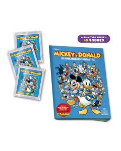 Pack Mickey y Donald (Álbum + 40 Sobres)