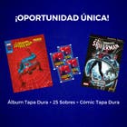 Pack Spiderman 60 Años (Álbum Tapa Dura + 25 Sobres) + Marvel Saga. El Asombroso Spiderman 36: Hasta El Fin Del Mundo